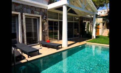 2+1 and +1 Outbuildings Villa with Private Pool in Torba