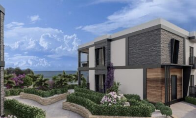 Turgutreis’de Denize Sıfır 2+1 Ortak Havuzlu Villa